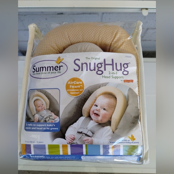 Kiddopotamus Other The Original Snug Hug 2in Infant Head Support Poshmark